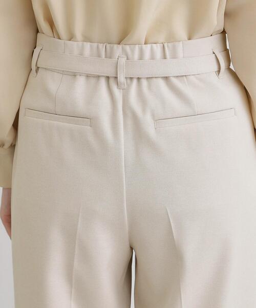 grove(グローブ)の「【雑誌掲載】バックルベルトクロップドワイドパンツ(その他パンツ・レディース・ブラウン系その他/ナチュラル/ネイビー・02/03/01/04/05)」の21枚目の写真