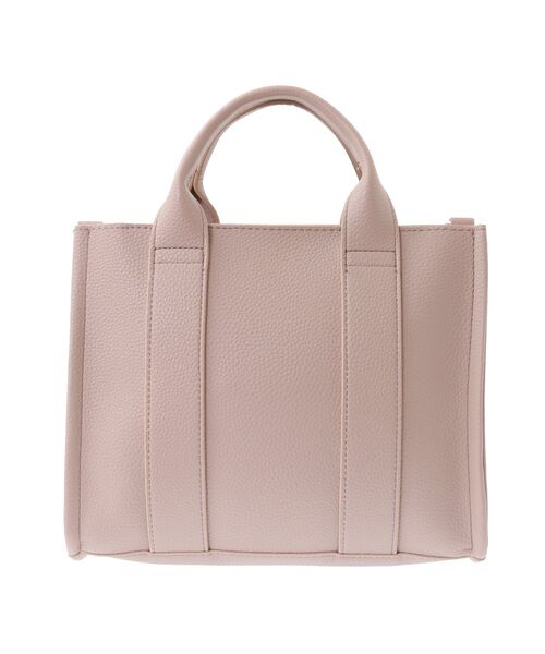 Green　Parks（グリーンパークス）の「・KOSSORECO 2wayベルトスクエアミニバッグ（ハンドバッグ・レディース・グレイッシュベージュ/グレー/ブラック/ピンク・FREE）」の9枚目の写真