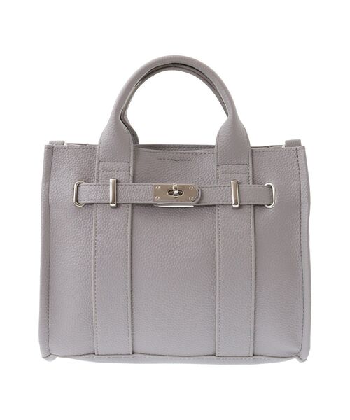 Green　Parks（グリーンパークス）の「・KOSSORECO 2wayベルトスクエアミニバッグ（ハンドバッグ・レディース・グレイッシュベージュ/グレー/ブラック/ピンク・FREE）」の17枚目の写真