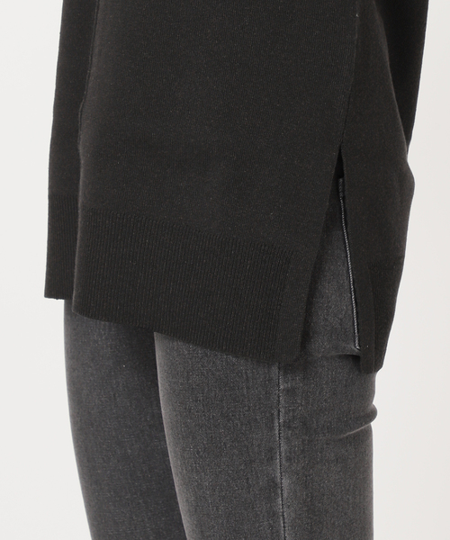 JOURNAL STANDARD relume（ジャーナルスタンダード　レリューム）の「リネンレーヨン総針ベスト（ベスト・レディース・チャコールグレー/ブラック・FREE）」の21枚目の写真