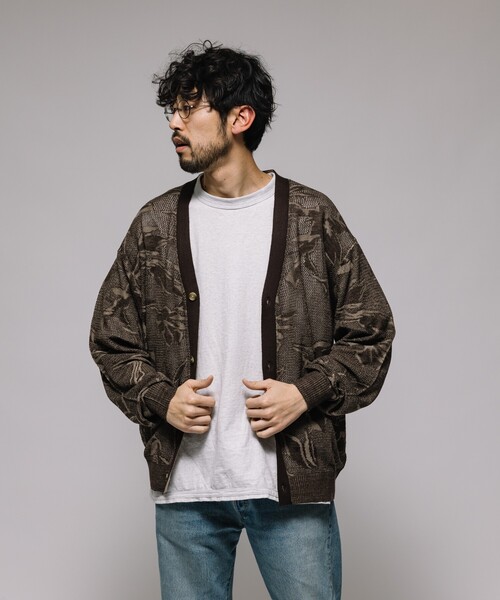 FREAK'S STORE（フリークスストア）の「総柄 メッシュ編み ニット
