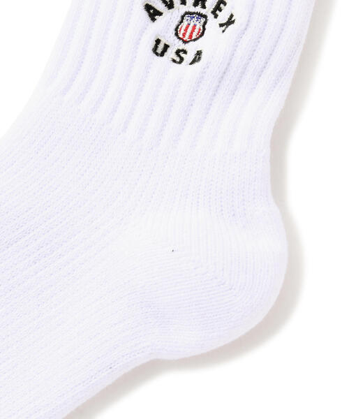 AVIREX（アヴィレックス）の「VARSITY SOCKS/バーシティーソックス（ソックス/靴下・レディース・ブラック・F）」の10枚目の写真