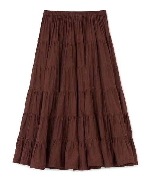 MARIHA（マリハ）の「MARIHA(マリハ) 草原の虹のスカート（スカート・レディース・ブラウン・36）」の6枚目の写真