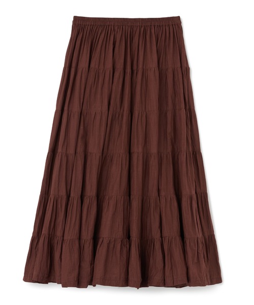 MARIHA（マリハ）の「MARIHA(マリハ) 草原の虹のスカート（スカート・レディース・ブラウン・36）」の5枚目の写真