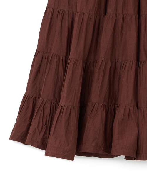 MARIHA（マリハ）の「MARIHA(マリハ) 草原の虹のスカート（スカート・レディース・ブラウン・36）」の3枚目の写真