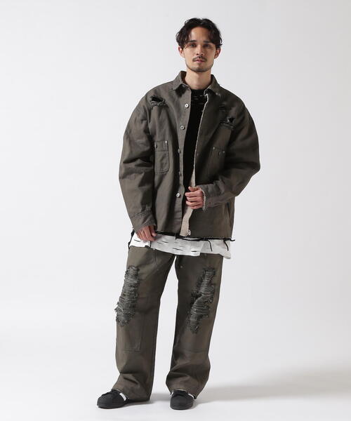 FR(13)NDS（フレンズ）の「FR(13)NDS/フレンズ/Back Bone Shirt（シャツ/ブラウス・メンズ・ブラック/ブルー/グレー・F）」の18枚目の写真