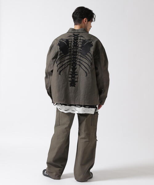 FR(13)NDS（フレンズ）の「FR(13)NDS/フレンズ/Back Bone Shirt（シャツ/ブラウス・メンズ・ブラック/ブルー/グレー・F）」の19枚目の写真
