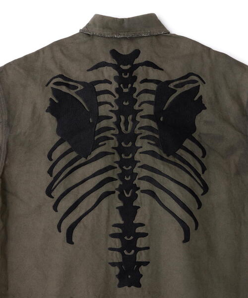 FR(13)NDS（フレンズ）の「FR(13)NDS/フレンズ/Back Bone Shirt（シャツ/ブラウス・メンズ・ブラック/ブルー/グレー・F）」の7枚目の写真