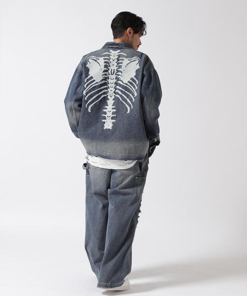 FR(13)NDS（フレンズ）の「FR(13)NDS/フレンズ/Back Bone Shirt（シャツ/ブラウス・メンズ・ブラック/ブルー/グレー・F）」の12枚目の写真