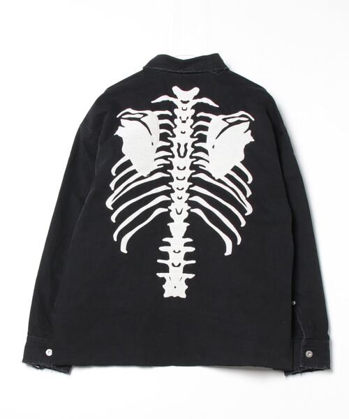 FR(13)NDS（フレンズ）の「FR(13)NDS/フレンズ/Back Bone Shirt（シャツ/ブラウス・メンズ・ブラック/ブルー/グレー・F）」の5枚目の写真
