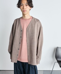 【ZOZO限定】SHIPS.me: ワイドシャツカーディガン