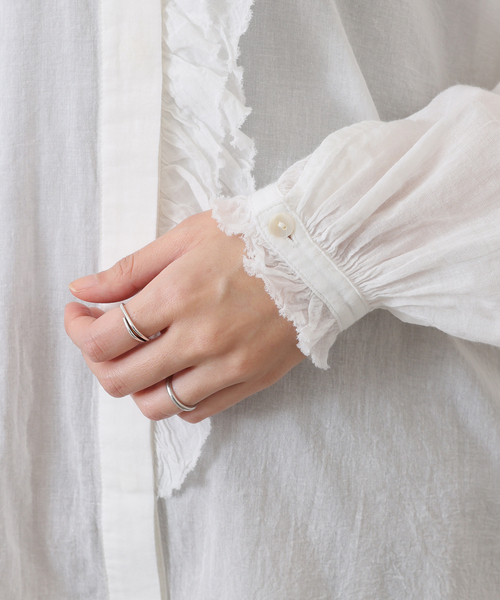 ハイツイストガーゼ Wフリルブラウス（シャツ/ブラウス）｜JOURNAL