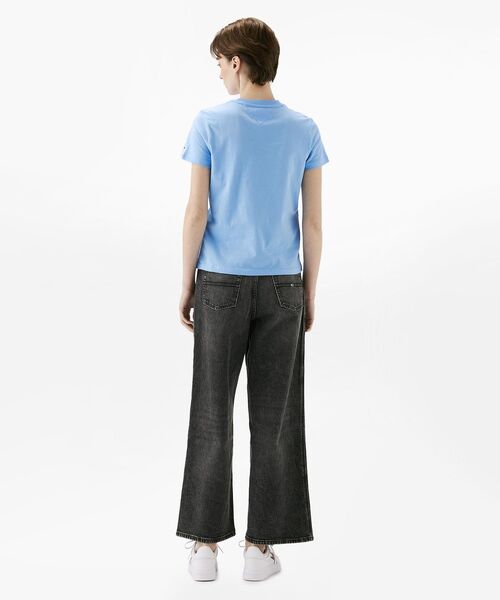 tommy jeans(トミー ジーンズ)の「レギュラーバブルロゴTシャツ(Tシャツ/カットソー・レディース・ホワイト/ブルー/ブラック・SMALL/X-SMALL/MEDIUM)」の8枚目の写真