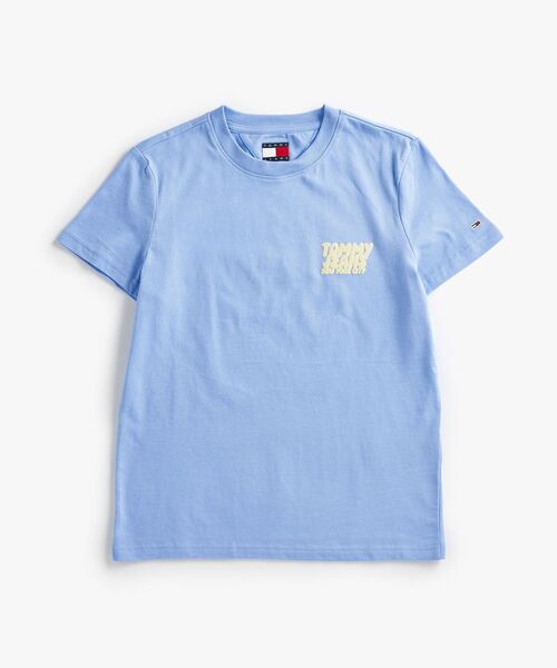 tommy jeans(トミー ジーンズ)の「レギュラーバブルロゴTシャツ(Tシャツ/カットソー・レディース・ホワイト/ブルー/ブラック・SMALL/X-SMALL/MEDIUM)」の10枚目の写真