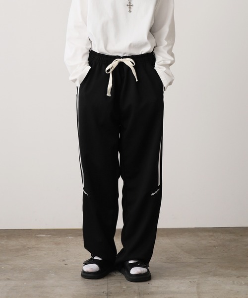 ROOPTOKYO(ループトウキョウ)の「Sideline Easy Sweatpants / サイドライン イージースウェットパンツ メンズ 秋物 秋服 2026年秋冬(スウェットパンツ・メンズ・グレー/ブラック・M/L)」の18枚目の写真