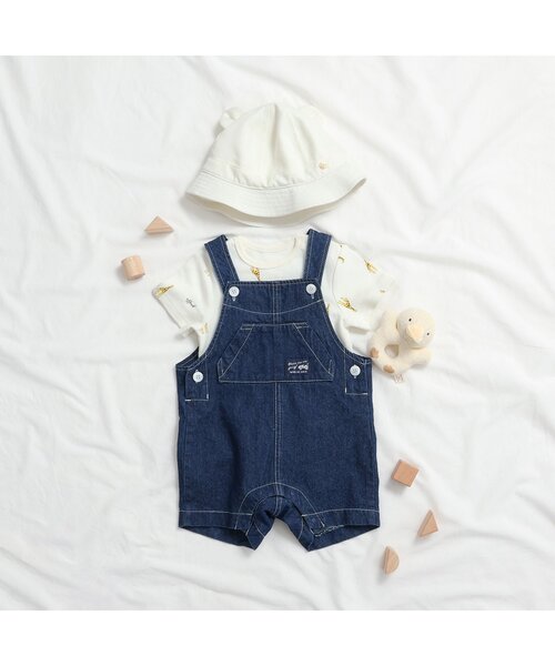 apres les cours（アプレレクール）の「バラエティボディースーツ（ロンパース・キッズ・アイボリー/ピンク/レッド/イエロー・70/80）」の6枚目の写真