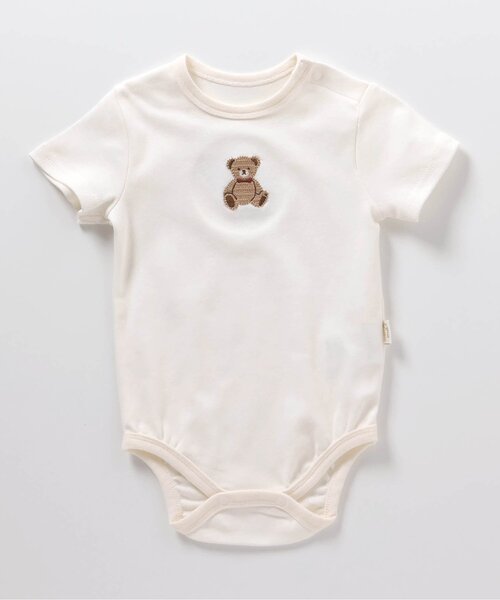 apres les cours（アプレレクール）の「バラエティボディースーツ（ロンパース・キッズ・アイボリー/ピンク/レッド/イエロー・70/80）」の9枚目の写真