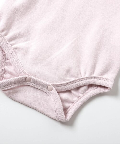 apres les cours（アプレレクール）の「バラエティボディースーツ（ロンパース・キッズ・アイボリー/ピンク/レッド/イエロー・70/80）」の10枚目の写真