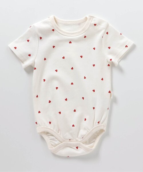 apres les cours（アプレレクール）の「バラエティボディースーツ（ロンパース・キッズ・アイボリー/ピンク/レッド/イエロー・70/80）」の14枚目の写真