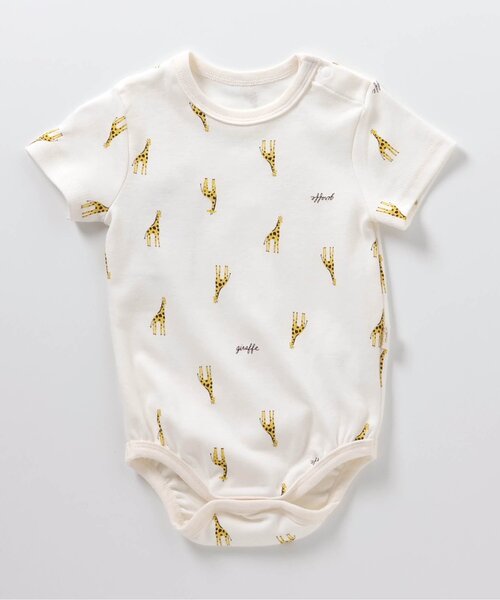 apres les cours（アプレレクール）の「バラエティボディースーツ（ロンパース・キッズ・アイボリー/ピンク/レッド/イエロー・70/80）」の15枚目の写真