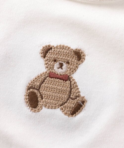 apres les cours（アプレレクール）の「バラエティボディースーツ（ロンパース・キッズ・アイボリー/ピンク/レッド/イエロー・70/80）」の17枚目の写真