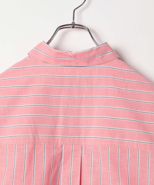 BEVERLY HILLS POLO CLUB（ビバリーヒルズポロクラブ）の「【BEVERLY HILLS POLO CLUB(ビバリーヒルズポロクラブ)】別注クロップドシャツ（シャツ/ブラウス・レディース・ピンク/グリーン/ラベンダー・FREE）」の14枚目の写真