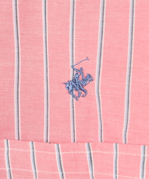 BEVERLY HILLS POLO CLUB（ビバリーヒルズポロクラブ）の「【BEVERLY HILLS POLO CLUB(ビバリーヒルズポロクラブ)】別注クロップドシャツ（シャツ/ブラウス・レディース・ピンク/グリーン/ラベンダー・FREE）」の15枚目の写真