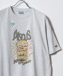 DISCUS/ディスカス オーバーサイズ ヴィンテージ フロント バックプリント リンガー 半袖 Tシャツ