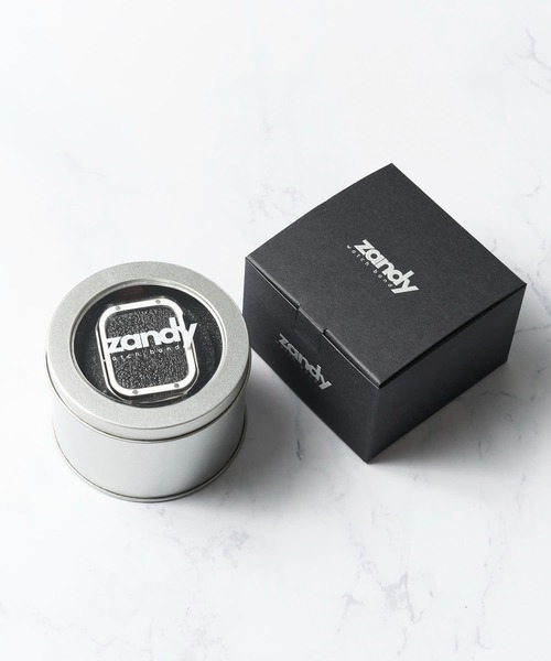 TETE HOMME(テットオム)の「【zandy / ズィー・アンド・ワイ】アップルウォッチバンド ステンレスケース+レザーベルト一体式(デジタル腕時計・レディース・ブラウン/ブラック×ブラック/キャメル/ブラック/ブルーグレー・MEDIUM/SMALL)」の11枚目の写真