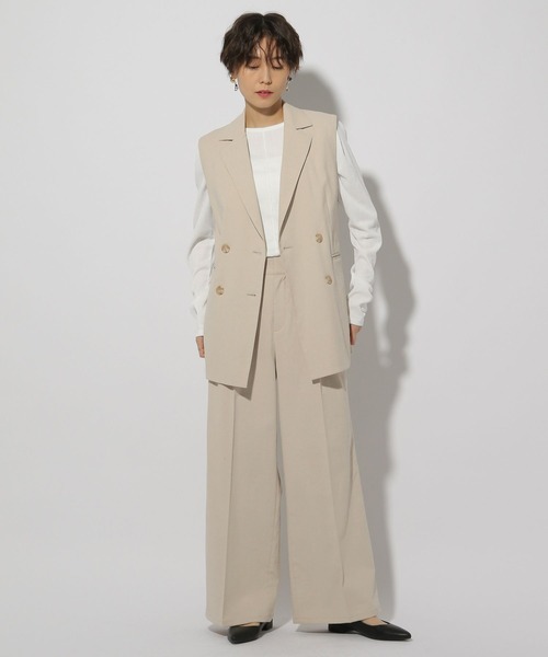 Elura（エルーラ）の「パフショルダーカットソー/323553（Tシャツ/カットソー・レディース・ブラック/ホワイト・FREE）」の21枚目の写真