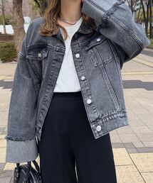 KOBE LETTUCE | ワイドスリーブデニムGジャン(デニムジャケット)