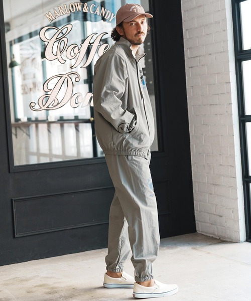 seventy seven(セブンティセブン)の「mj10651-nylon training jacket (25S) スタンドカラージャケット(ナイロンジャケット・メンズ・ブラック/グレー・S/M/L/XL)」の7枚目の写真