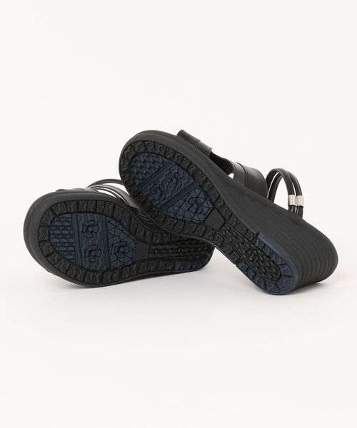 LUGG NAGG（ラグナグ）の「【REFRESH WALK】【2WAY】ストラップ稼働サンダル【３Ｅ】（サンダル・レディース・ブラック/シルバー/ホワイト・L/M/S）」の5枚目の写真