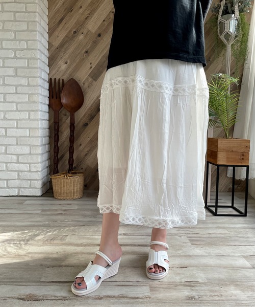 LUGG NAGG（ラグナグ）の「【REFRESH WALK】【2WAY】ストラップ稼働サンダル【３Ｅ】（サンダル・レディース・ブラック/シルバー/ホワイト・L/M/S）」の7枚目の写真