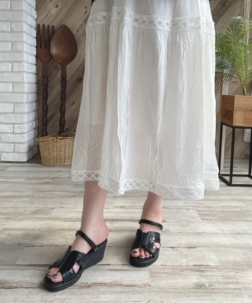 LUGG NAGG（ラグナグ）の「【REFRESH WALK】【2WAY】ストラップ稼働サンダル【３Ｅ】（サンダル・レディース・ブラック/シルバー/ホワイト・L/M/S）」の12枚目の写真
