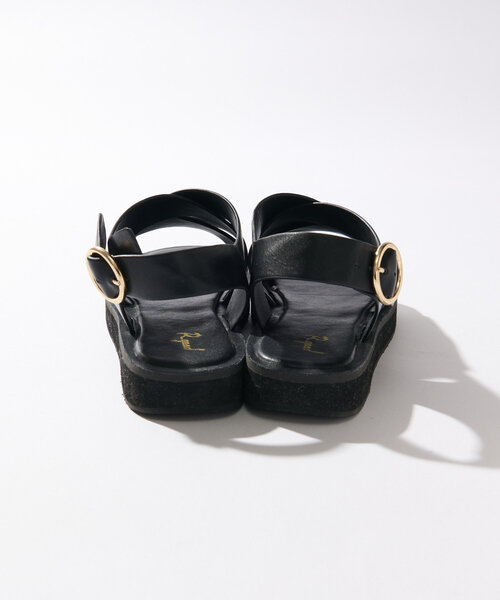 RIVE DROITE（リヴドロワ）の「【R.good(アールドットグッド)】バックストラップサンダル（サンダル・レディース・ブラック/ベージュ・SMALL/MEDIUM/LARGE）」の18枚目の写真