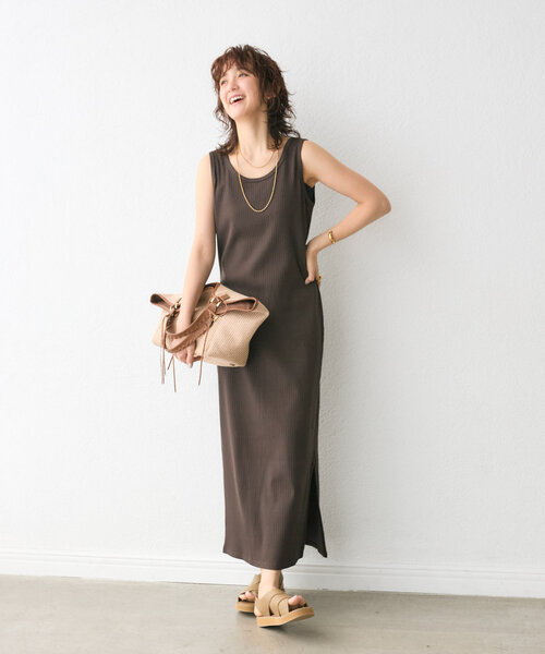 RIVE DROITE（リヴドロワ）の「【R.good(アールドットグッド)】バックストラップサンダル（サンダル・レディース・ブラック/ベージュ・SMALL/MEDIUM/LARGE）」の7枚目の写真