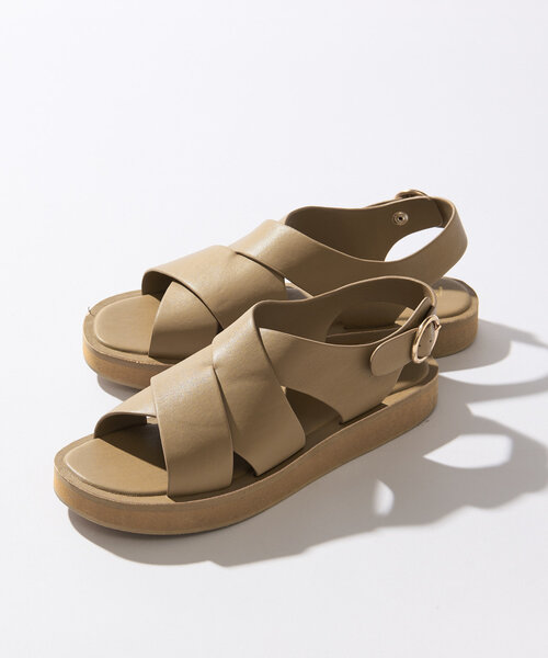 RIVE DROITE（リヴドロワ）の「【R.good(アールドットグッド)】バックストラップサンダル（サンダル・レディース・ブラック/ベージュ・SMALL/MEDIUM/LARGE）」の3枚目の写真