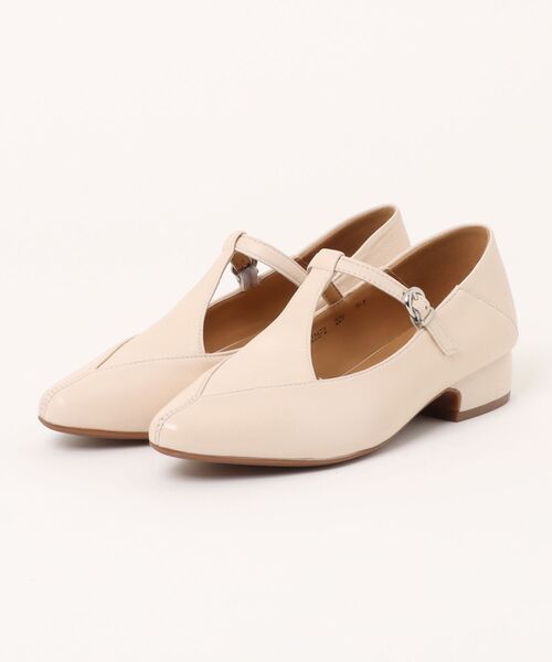 セール】【DECADE CLASSIC】クロスストラップレザーシューズ（パンプス 