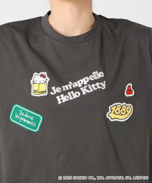セール】《一部店舗・WEB限定》Hello Kitty ワッペンTEE（T