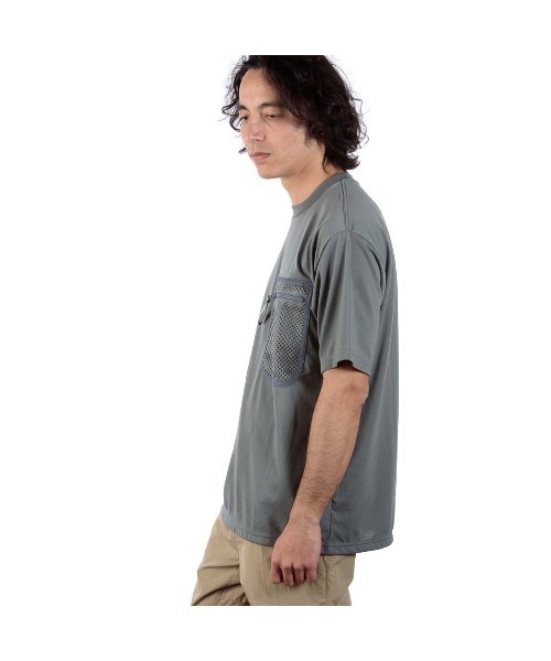 Foxfire(フォックスファイヤー)の「TSベーシックMPKT S/S(Tシャツ/カットソー・メンズ・ブラック/ライトグレー/チャコール/アッシュ・M/L/XL)」の8枚目の写真