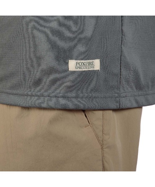 Foxfire(フォックスファイヤー)の「TSベーシックMPKT S/S(Tシャツ/カットソー・メンズ・ブラック/ライトグレー/チャコール/アッシュ・M/L/XL)」の5枚目の写真