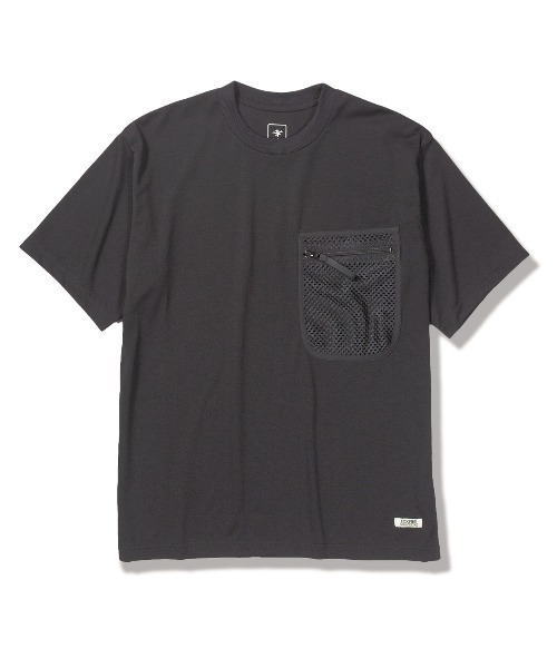 Foxfire(フォックスファイヤー)の「TSベーシックMPKT S/S(Tシャツ/カットソー・メンズ・ブラック/ライトグレー/チャコール/アッシュ・M/L/XL)」の15枚目の写真