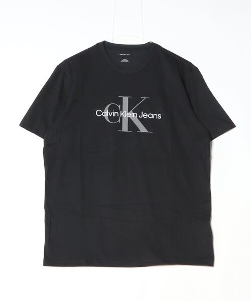 Calvin Klein Jeans（カルヴァンクラインジーンズ）の「Calvin Klein Jeans カルバンクラインジーンズ SS HERO MONOLOGO TEE 30S ショートスリーブ モノグラム ロゴTシャツ（Tシャツ/カットソー・メンズ・ブラック/ホワイト/ワイン・S/M/L/XL）」の3枚目の写真