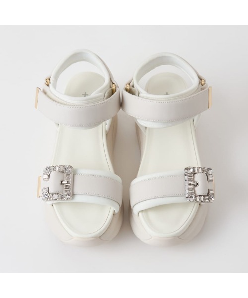 ＋diana ジュエルバックルサンダル diana｜ジュエルバックルサンダル | Rakuten Fashion(楽天