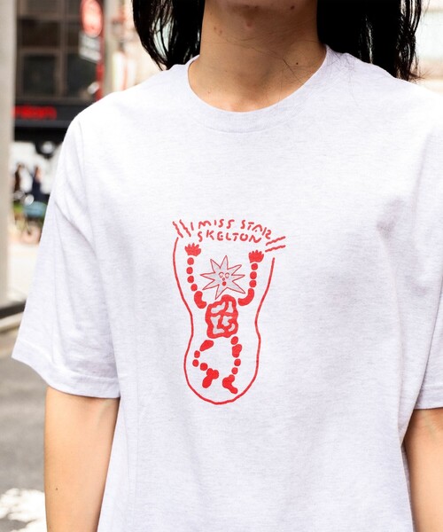 Tシャツ・カットソー [NAVIVERSE] Dreaming T-Shirt : 2color Women multicolor clouds t-shirt - Vilebrequin x JCC+