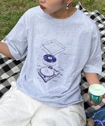 CIAOPANIC TYPY | 【UNISEX】レコードTEE(Tシャツ/カットソー)
