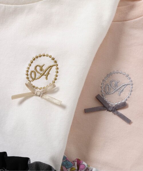 apres les cours(アプレレクール)の「3柄スカラップドッキングワンピース(ワンピース・キッズ・その他3/ストライプ/チェック・140/130/120/110/100/90/80)」の15枚目の写真