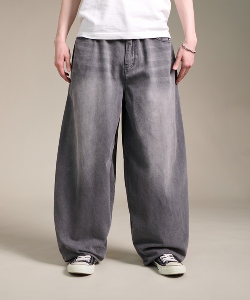 CALIFORNIA OUTFITTERS(カリフォルニア アウトフィッターズ)の「4D43 GRAVITY BALLOON DENIM(デニムパンツ・メンズ・グレー/ブラック/ブルー/ライトブルー・F)」の1枚目の写真