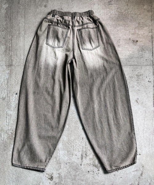 CALIFORNIA OUTFITTERS(カリフォルニア アウトフィッターズ)の「4D43 GRAVITY BALLOON DENIM(デニムパンツ・メンズ・グレー/ブラック/ブルー/ライトブルー・F)」の6枚目の写真